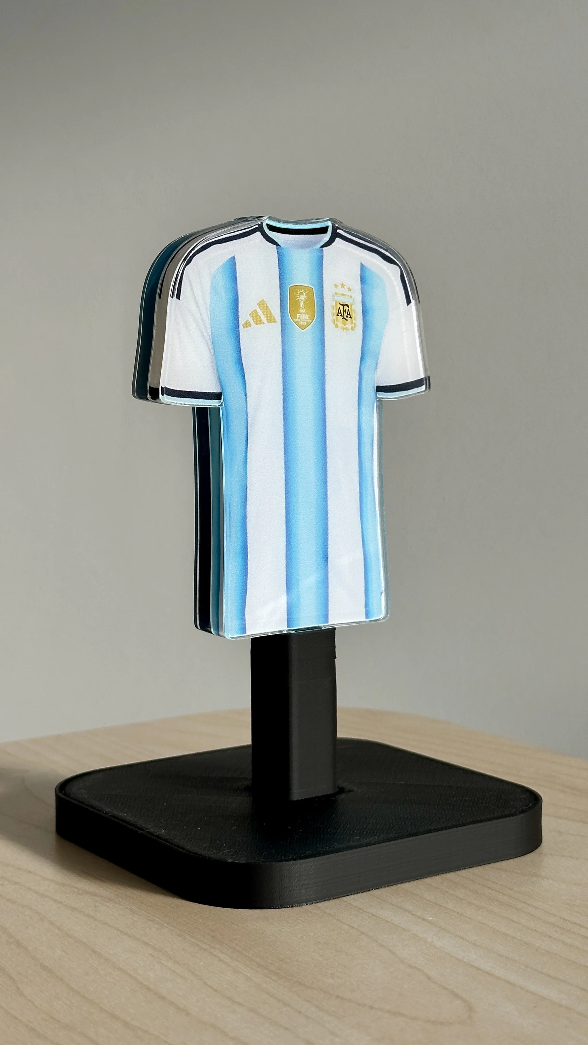 Centro de mesa camiseta Selección Argentina · Adidas