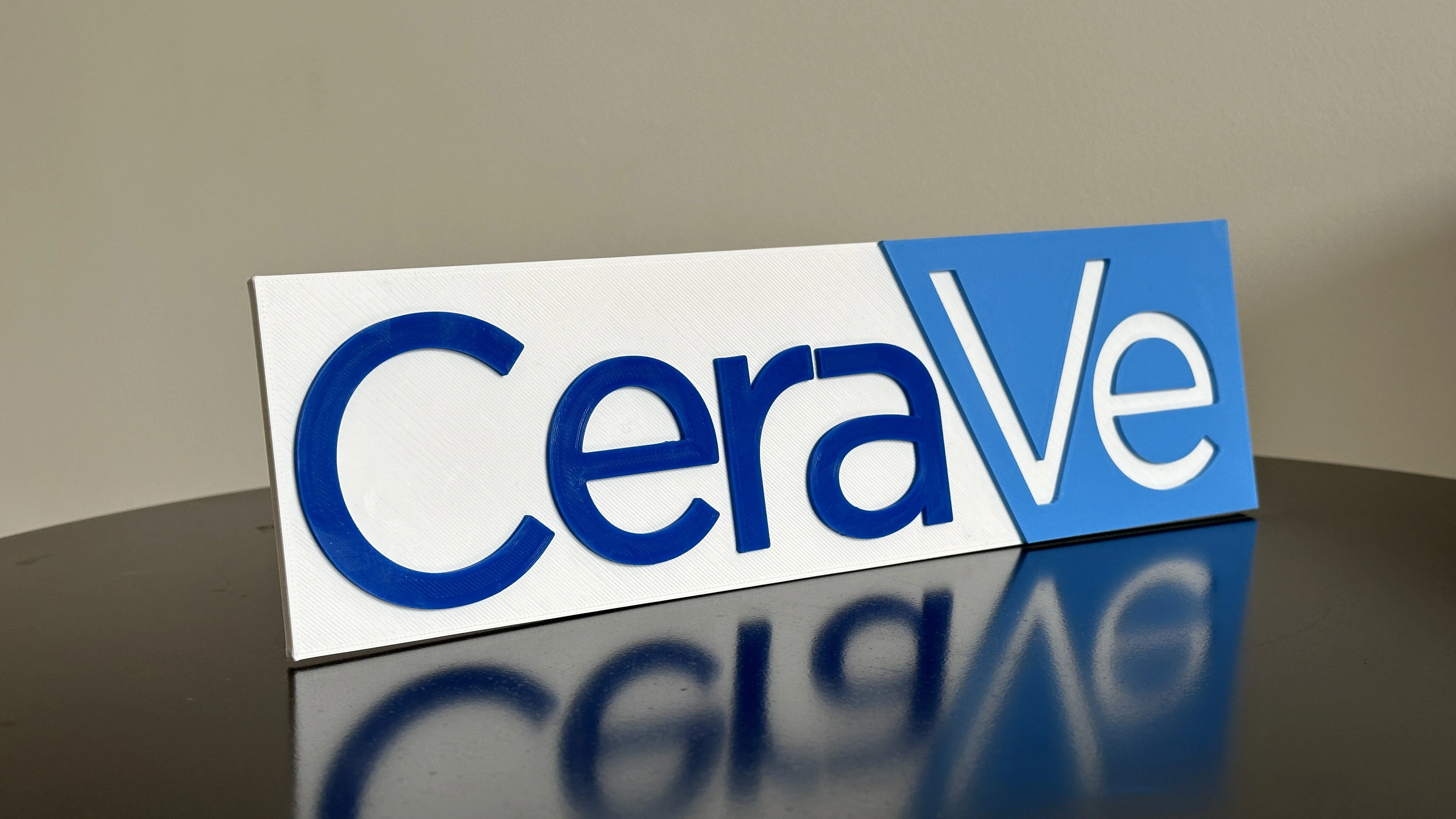 Centro de mesa cartel de mesa CeraVe