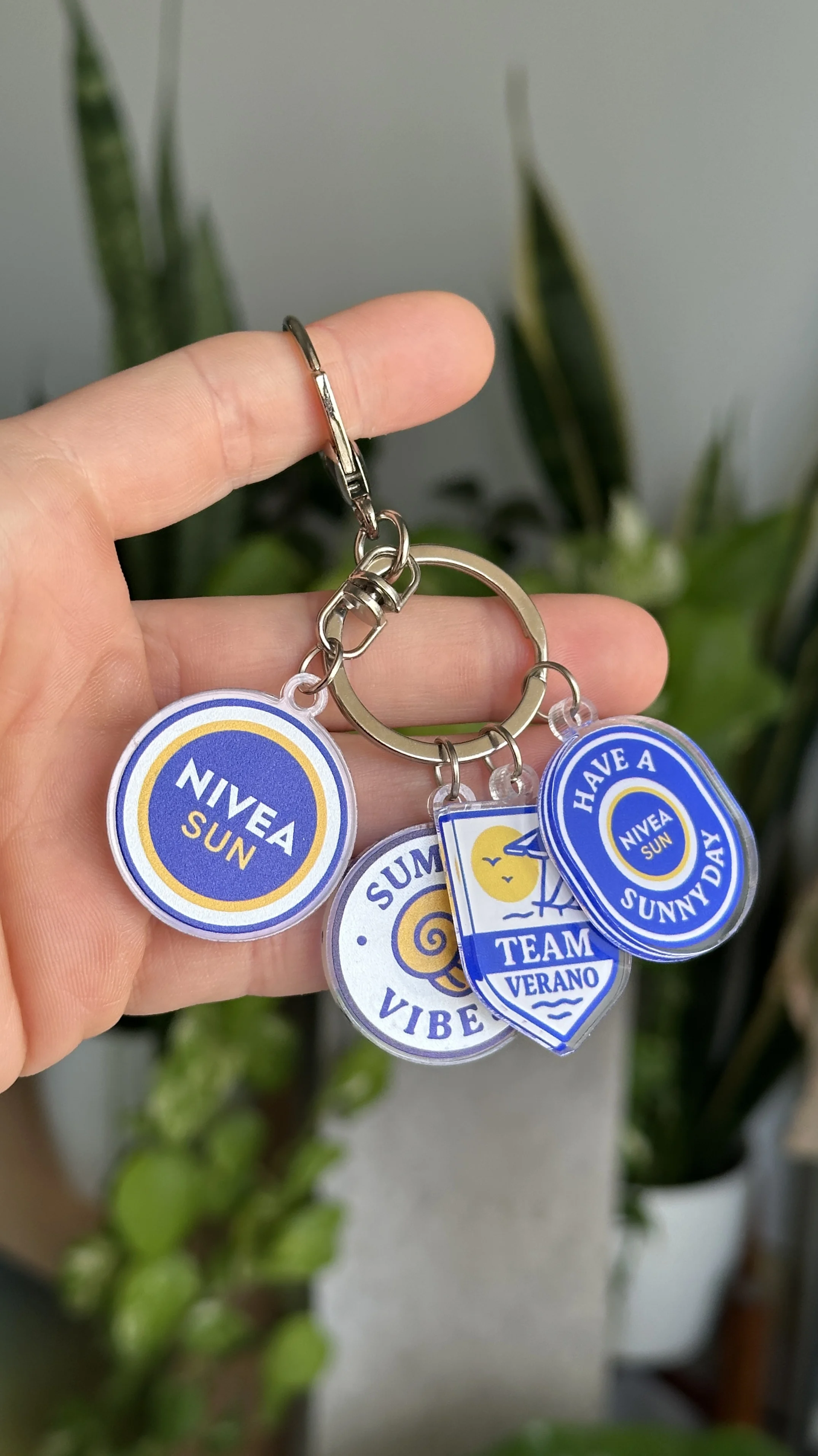 Charms personalizados Nivea Sun