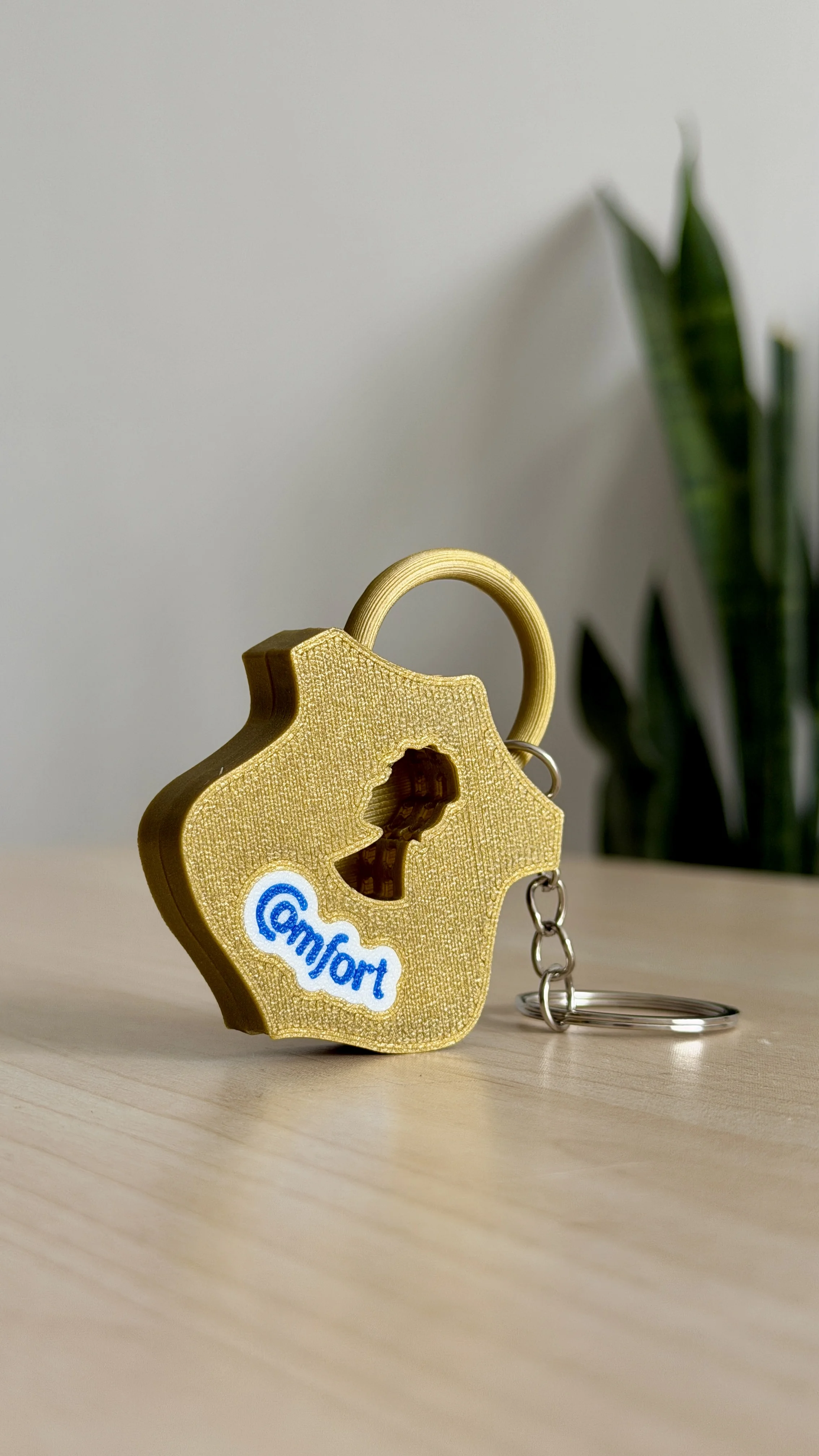 Llavero 3D personalizado Comfort