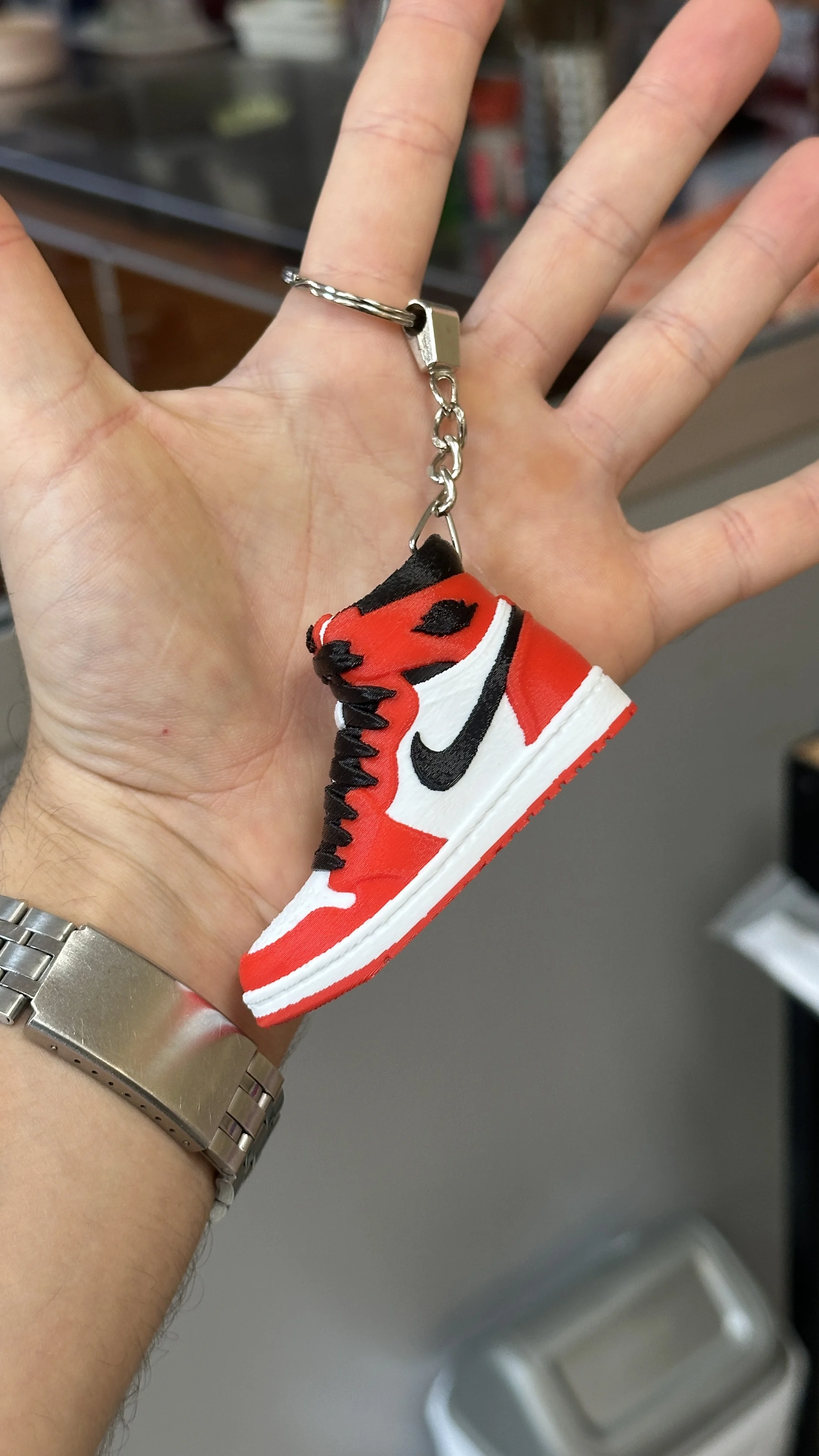 Llavero 3D mini zapatilla Nike Air Jordan
