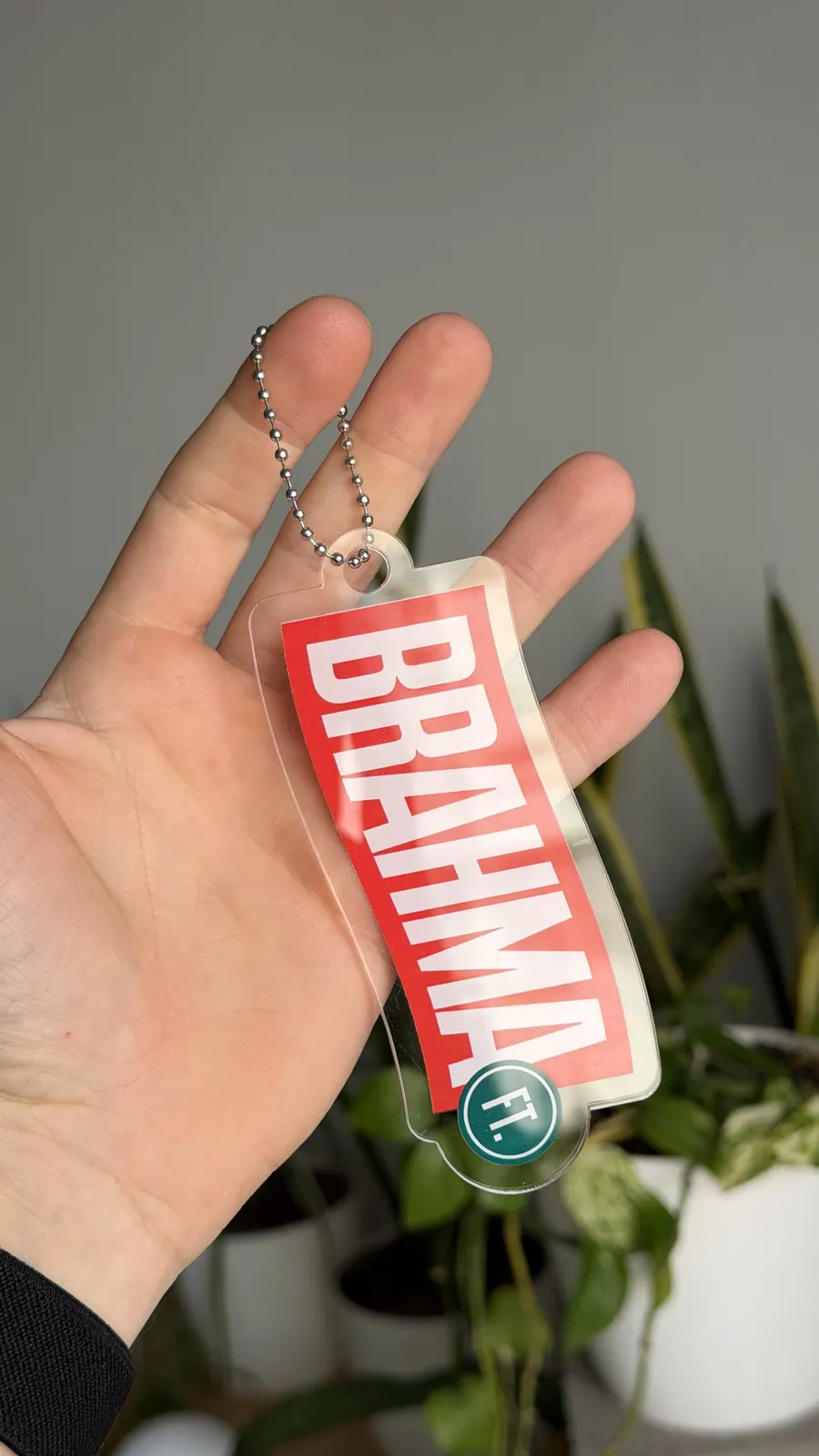 Llavero acrílico Brahma