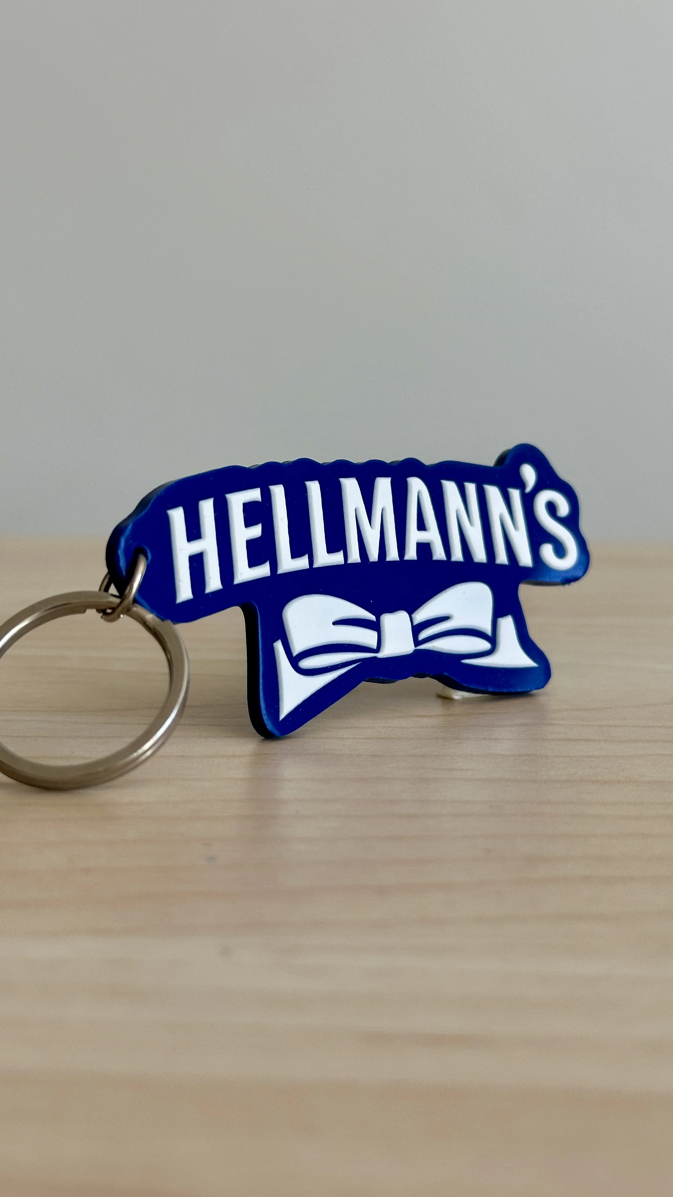 Llavero de silicona Hellmann's