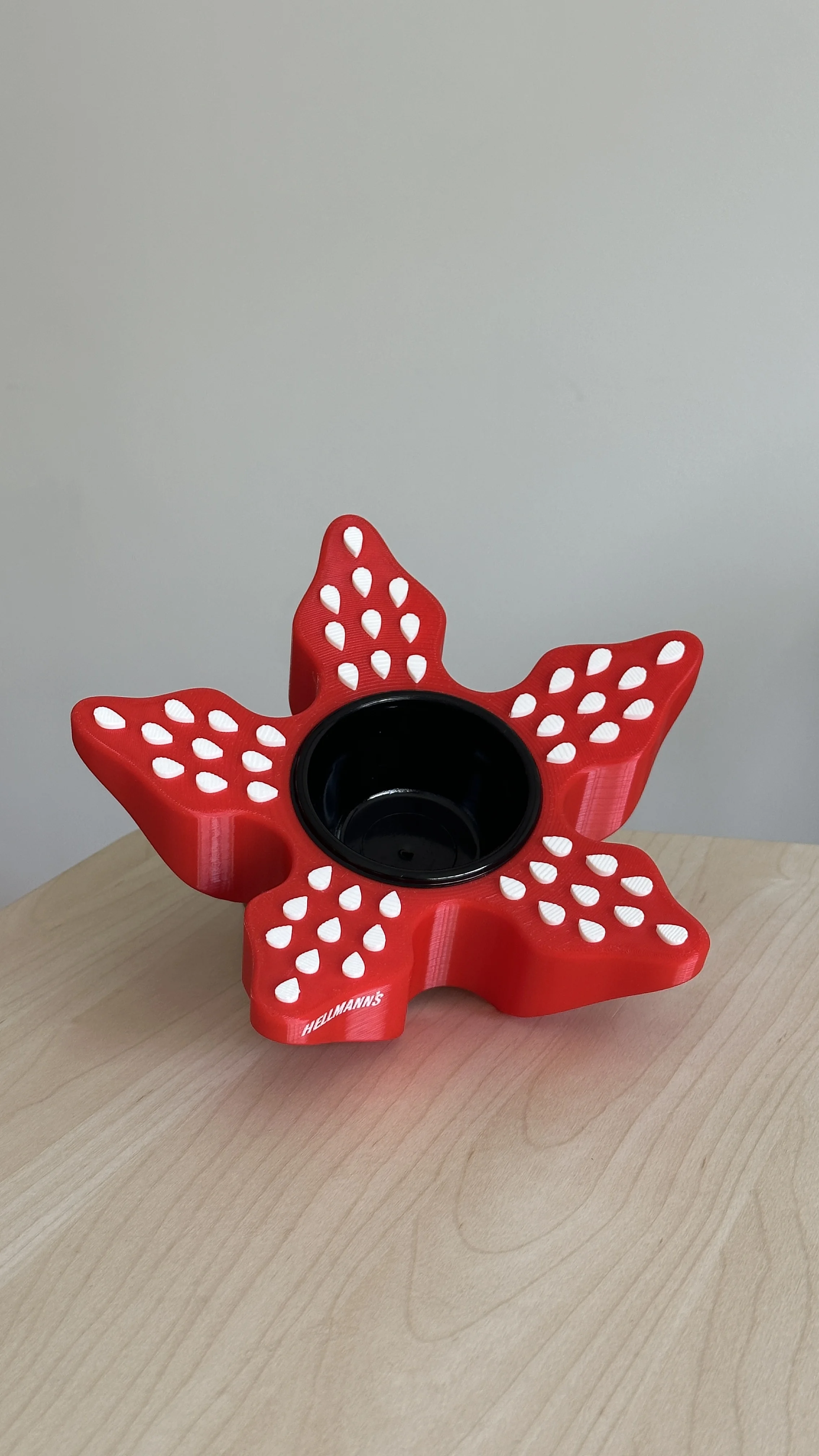 Dipero con forma de flor personalizado Hellmann's