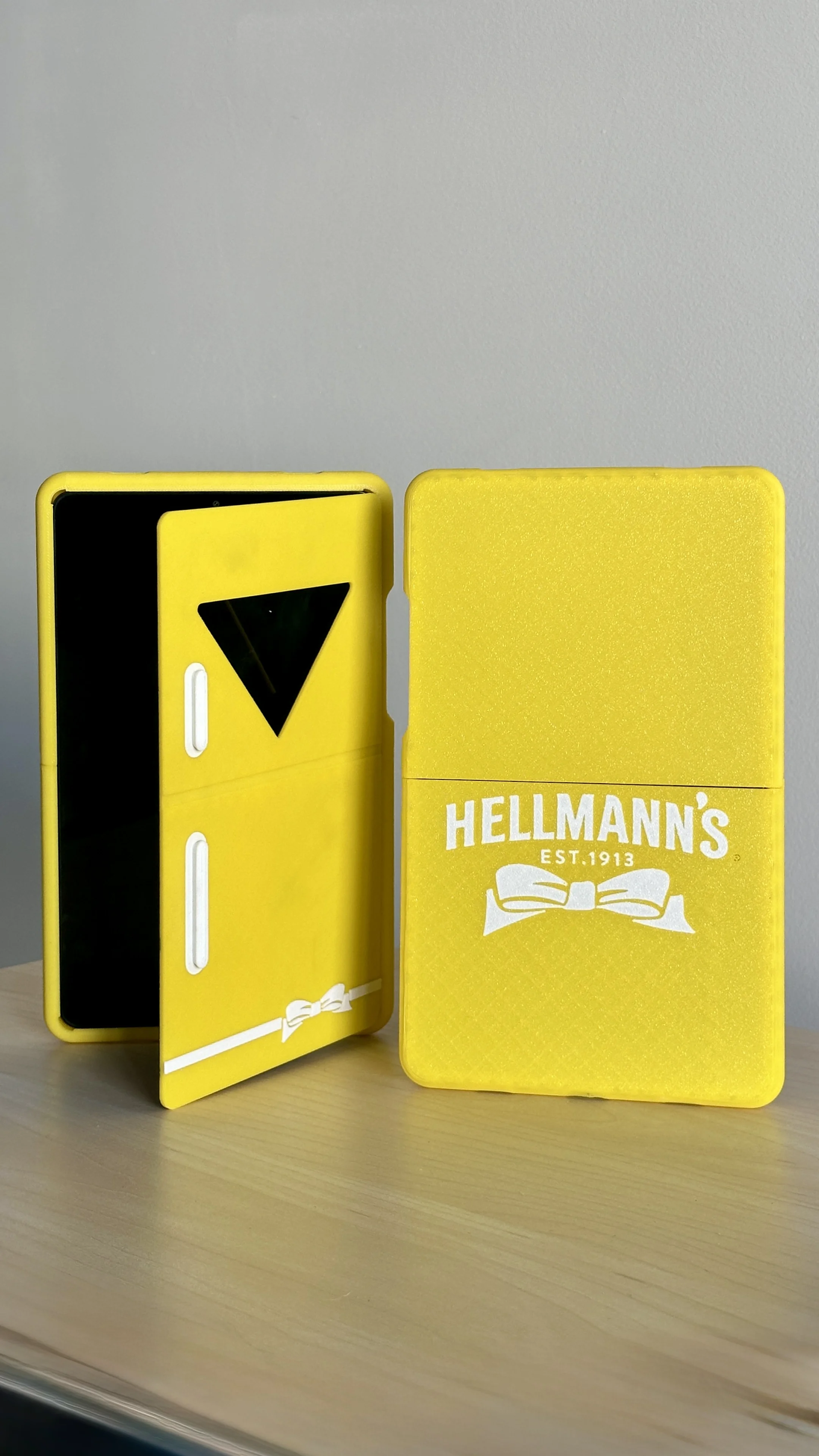 Funda de celular plegable personalizada Hellmann's