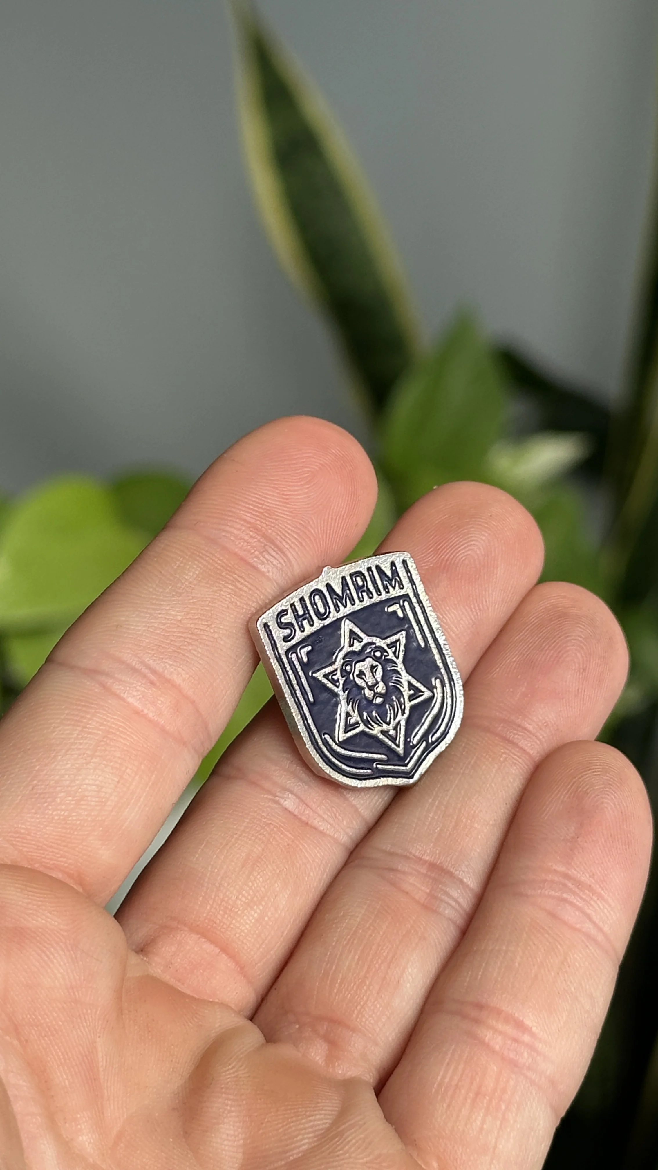 Pin metálico Shomrim