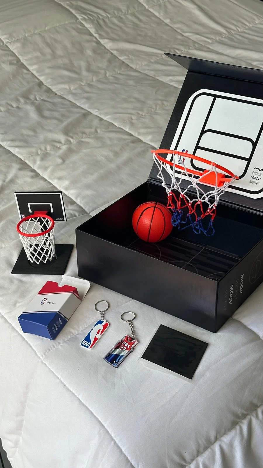 Set de regalo personalizado MOOV x NBA